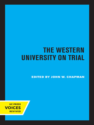 cover image of The Western University on Trial